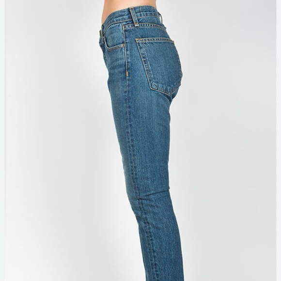 Rag & Bone "Marilyn" High-Rise Boyfriend Selvedge Jeans, Size 26 - Picture 2 of 14